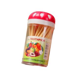 Palillos de dientes pequeños en forma de florero, palillos de dientes redondos de bambú transparentes, caja de palillos de dientes en tubo, venta al por mayor a partir de un y dos yuanes. - Product Image 1