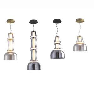 デザイナーズリビングルーム装飾フロアランプ寝室書斎デスクランプポストモダンダイニングルームバーアートガラスフロアランプ - Product Image 4