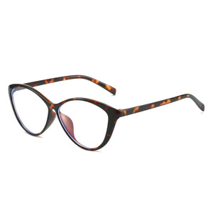 Cat Eye Eyeglasses <b>Frames</b> Animal Print Full Rim Lightweight Fashion Trend Women 2024 - Product Image 5