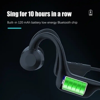 Audífonos de Conducción Ósea JYD VG02 VG03 VG06 VG07 VG09, Auriculares Deportivos Inalámbricos, Auriculares Bluetooth 5.1 Estéreo Impermeables