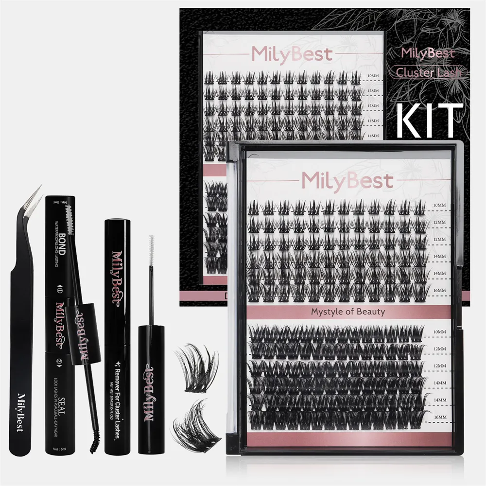 Phân Khúc Tự Làm lông mi phân khúc Lash Kit cá nhân lông mi bán buôn DIY cá nhân lông mi