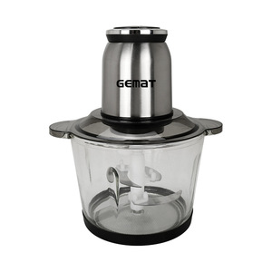 Picadora de carne eléctrica de 1 litro de acero inoxidable, procesador de alimentos multifuncional para carne picada y comida para bebés - Product Image 3