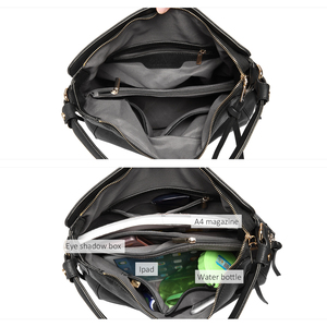 LOVEVOOK, bolso de diseñador clásico personalizado para mujer, bolsos de hombro, bolso de cuero PU, bolsos y monederos de lujo para mujer, bolsos Hobo - Product Image 3