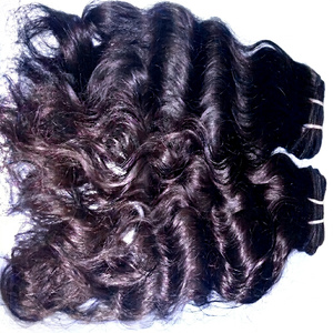 Extensiones de Cabello Indio Natural Virgen 100% Sin Procesar, Textura Remy Ondulada, de 8 a 40 Pulgadas, Gran Venta - Product Image 1