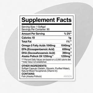 Капсулы рыбьего жира OEM Triple Strength <span class=keywords><strong>Omega</strong></span> <span class=keywords><strong>3</strong></span> без запаха с EPA и DHA для поддержки сердца, мозга и суставов - Product Image 2