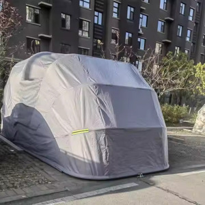 Tentes <span class=keywords><strong>sur</strong></span> <span class=keywords><strong>mesure</strong></span> Abri d'auto robuste avec parois latérales et portes amovibles Tente de couverture de voiture pliable et portable pour garage - Product Image 3