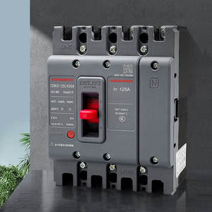 Delixi CDM3S-125C/3300สวิตช์3P 125A 100A อากาศสามเฟสเบรกเกอร์เคสขึ้นรูป - Product Image 2