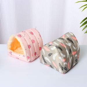 Muy barato pero grande Mini mascota hámster casas jaula pequeño Animal conejillo <span class=keywords><strong>de</strong></span> indias jaula <span class=keywords><strong>casa</strong></span> Cama cálido hámster nido Xtra grande hámster jaula - Product Image 5