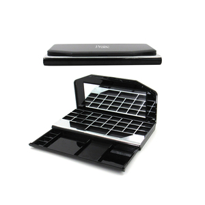 กล่องอายแชโดว์สองชั้นใส่เครื่องสำอางพลาสติก,กล่องอายแชโดว์เปล่าพร้อมกระจกแบบมืออาชีพมี34สี/64สี - Product Image 3