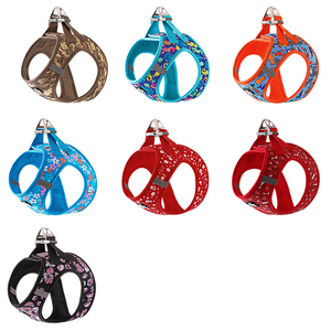 Truelove vente en gros harnais pour chien sans traction respirant réglable confortable Air Mesh harnais pour animaux de compagnie Nylon mode doux chat chien harnais - Product Image 6