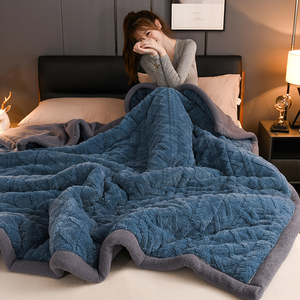 Tùy Chỉnh Ấm Tuff Jacquard Sherpa Mềm Chăn Lông Cừu Sang Trọng Ném Chăn Sherpa Giường Chăn - Product Image 5