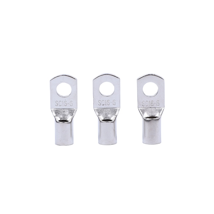 10Pcs 8AWG-3/8"Ring Copper Battery Lugs Wire Lugs,Heavy Duty