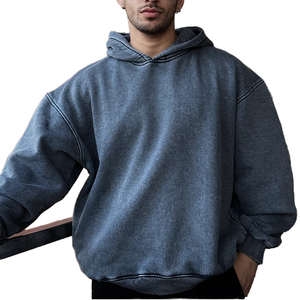 Sweat-shirt à capuche pour homme imprimé numériquement, en molleton premium personnalisé, poids lourd - Product Image 1