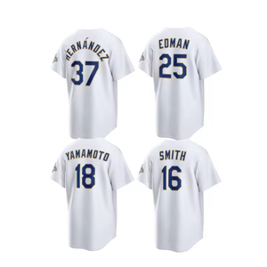 Maillot de <span class=keywords><strong>baseball</strong></span> brodé Collection Or 2026 de <span class=keywords><strong>Montréal</strong></span> 8 Enrique Hernandez 17 Shohei Ohtani 18 Yamamoto 50 Betts 5 Freeman 100% authentique - Product Image 6