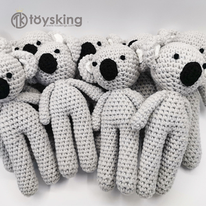 Marioneta <span class=keywords><strong>de</strong></span> <span class=keywords><strong>Dedo</strong></span> <span class=keywords><strong>de</strong></span> Koala Masticable para Bebés - Juguete <span class=keywords><strong>de</strong></span> Ganchillo Suave para la Dentición con Patas Fáciles <span class=keywords><strong>de</strong></span> Agarrar, Estimulación Sensorial y Ayuda para Dormir - Product Image 3