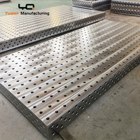 Table de soudage modulaire CNC haute précision avec serrage puissant et polyvalent pour gabarits de soudage