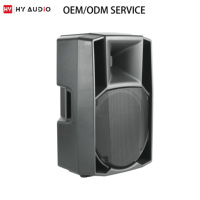 HY AUDIO Kotak Kabinet Speaker Kosong 15 Inch Subwoofer Kotak Plastik Kosong Berkualitas Tinggi untuk Speaker Model Baru Layanan OEM.ODM.