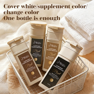 Hete Aanbieding Op Maat Gemaakte Professionele Kruiden Haarverf Crème Zonder Ammoniak Permanente Kleuring 15 Kleuren Glansrijk Gebleekt Haar voor Salon - Product Image 2