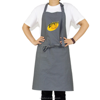 Chine Fournisseur Coton Cuisine Personnalisée Logo Personnalisé Tablier Ensemble