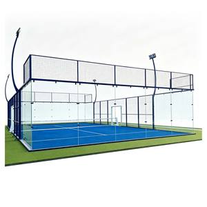 Cancha de Pádel Panorámica, Compre Césped <span class=keywords><strong>Artificial</strong></span>, Canchas de Pádel en Venta - Product Image 2