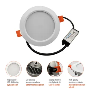 High Quality Indoor Down Lights Xnxx Com 50 Pack Led Panel 12w Downlight Commercial Lighting