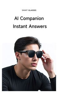 Occhiali Smart AI M89s più venduti del 2026: Registrazione Video, <span class=keywords><strong>Foto</strong></span>, Audio e Traduzione per Esterni - Product Image 4
