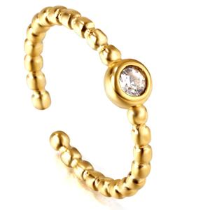 Anillos de Diamantes a Buenos Precios, Tipo de Joyería Chapada en Oro de 18k, Anillos de Acero Inoxidable, Diseños de Joyería, Anillos para Mujer - Product Image 6