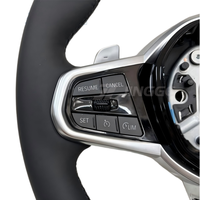 Volant en cuir LCI personnalisé Plug & Play compatible avec BMW Série 1 2 3 4 Z F10 F30 F40 F44 G20 G21 G22 G28 G29 G30 G38