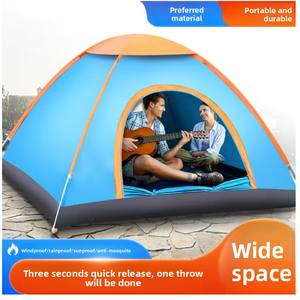 Tente Oxford intérieure/extérieure portable pour une personne pour la pêche à la plage <span class=keywords><strong>Camping</strong></span> simple pliant à une chambre pour le séjour d'été des enfants - Product Image 4