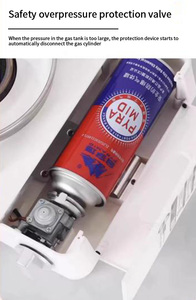 Venda quente OEM Logo Butano portátil fogão a gás leve e portátil Infravermelho Cassette Forno - Product Image 2