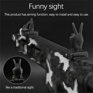 JinTeng Outdoor Hunting 4-Piece Set Durable Funny Sight Fun Aiming Novel Finger Sights Tactical Personal Defence Equipment - Product Image 5