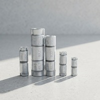 Vis autotaraudeuses à tête hexagonale à double expansion Zhunte, classe 12.9, zinguées, métriques/im impériales, filetage à droite pour béton