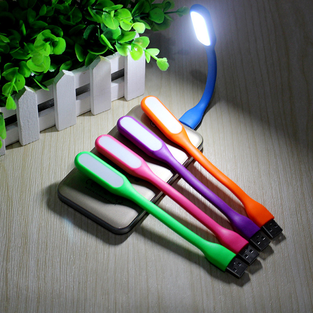TopWorld TWDL09 Portable Mini USB LED Light for Laptop Keyboard Reading-Flexible Design Stock Available