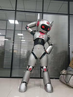 Costumes de mascotte de robot portable EVA pour fille adulte réaliste grandeur nature pour événements et performances costumés
