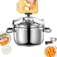 Cuisinière à pression pour 25 personnes, style français, en acier inoxydable de qualité alimentaire, de 8 litres à 50 litres