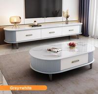 Moderno Soporte de TV Europeo de Madera con Almacenamiento, Color Personalizable, para Sala de Estar y Dormitorio, Diseño Ecológico y Duradero