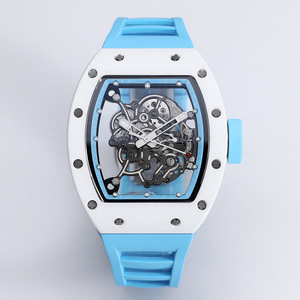 Orologio di Lusso da Uomo RM 055 Edizione Asia Bubba Watson con Quadrante Scheletrato, Movimento Meccanico Manuale, Orologio di Lusso Reloj - Product Image 1