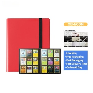 สมุดใส่การ์ด FX Card Binder 9 ช่อง พร้อมแถบยางยืด ปกพลาสติก PP หลายสี สำหรับการ์ด TCG Yugioh - Product Image 6