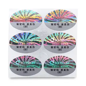 Security Anti-counterfeit Customize Sticker Label 3d Hologram Sticker Package Label Printer