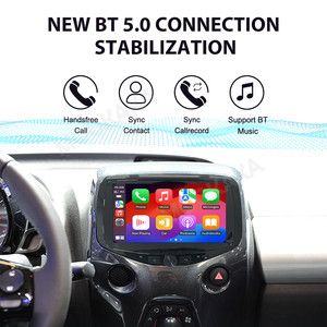 <span class=keywords><strong>Autoradio</strong></span> Android MOOKAKA 8,0 pouces pour <span class=keywords><strong>Toyota</strong></span> <span class=keywords><strong>Aygo</strong></span> 2013-2019, GPS Navi, DSP, Carplay, WIFI, lecteur multimédia, unité principale, écran vidéo - Product Image 3