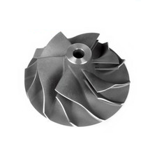 Pièces de turbocompresseur haute performance : Roue de compresseur de turbo usinée en aluminium/billet pour CXAD pour HINO RHC6 VC242207, 6+6 pales - Product Image 2