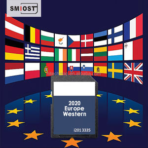 Carte mémoire SD en plastique SMIOST 8 Go avec CID pour système de navigation <span class=keywords><strong>GPS</strong></span> <span class=keywords><strong>TomTom</strong></span> compatible VW RNS 310 Sat Nav pour Scirocco E - Product Image 1