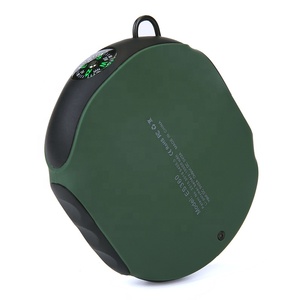 New Laser Engraved Rohs Portable Charger 10000mah 5v2a Circle Power Bank 10000 Mah Powerbank Super Capacitor Banco De Energia - Product Image 1