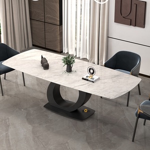 <span class=keywords><strong>Tavolo</strong></span> da Pranzo per 20 Persone con Sedie <span class=keywords><strong>Tavolo</strong></span> da <span class=keywords><strong>Cucina</strong></span> per Interni in Pietra Ceramica <span class=keywords><strong>Tavolo</strong></span> da Pranzo Economico in <span class=keywords><strong>Marmo</strong></span> con Sedie per 6 Persone - Product Image 1