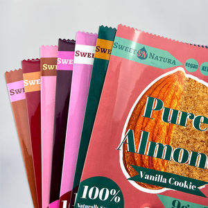 Pochette à imprimé numérique, vente en gros, fermeture arrière brillante, emballage de biscuits et bonbons - Product Image 6