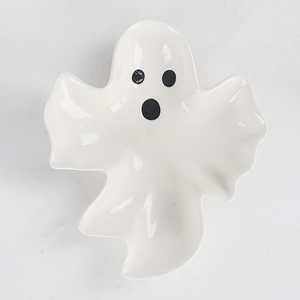 Bol De Bonbons Crâne D'Halloween : Plateau De Fête Squelette