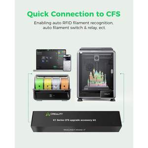 Kit d'accessoires de mise à niveau CFS de la série Creality K1 pour imprimante 3D, impression multicolore - Product Image 4