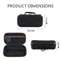 Étui de transport rigide pour lampe torche personnalisée à double source lumineuse, étui pour lampe torche de poche