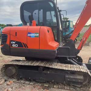 Mini pelle Doosan DX60 pelle sur chenilles d'occasion Doosan DH35 DH55 DX55 DX60 DH60 DH80 pelleteuse d'occasion à vendre - Product Image 2