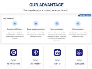 Jh-mech dù che đứng lắp ráp dễ dàng 24inch đường kính mờ bạc kết thúc mạ kẽm thép tấm ô căn cứ - Product Image 6